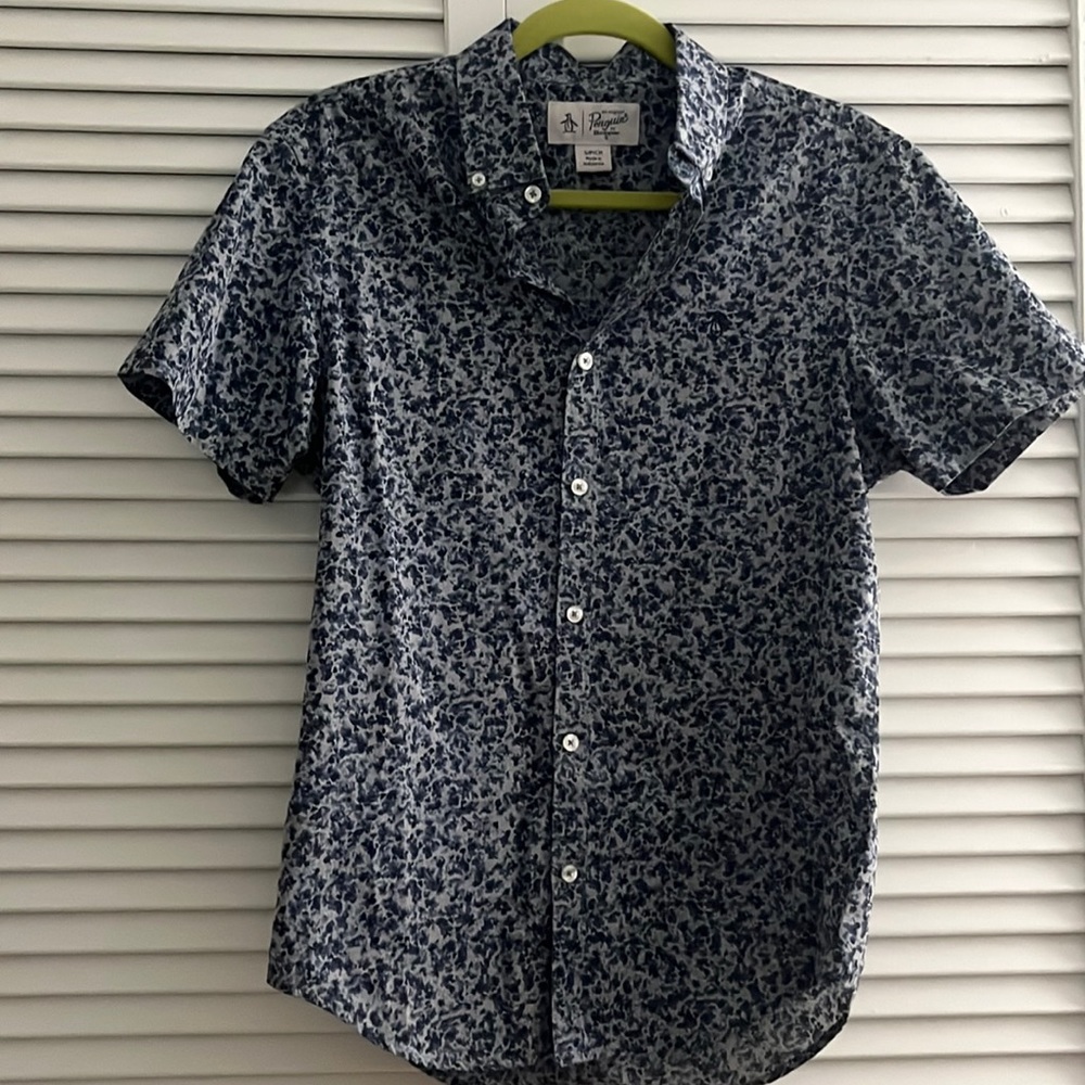 Penguin Short Sleeve Button Down